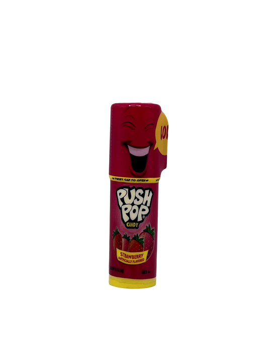 Strawberry Push Pop - The Timeless Traveler's Treat